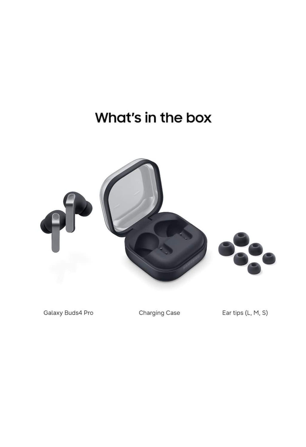 Samsung - Galaxy Buds4 Pro Wireless Earbud Headphones