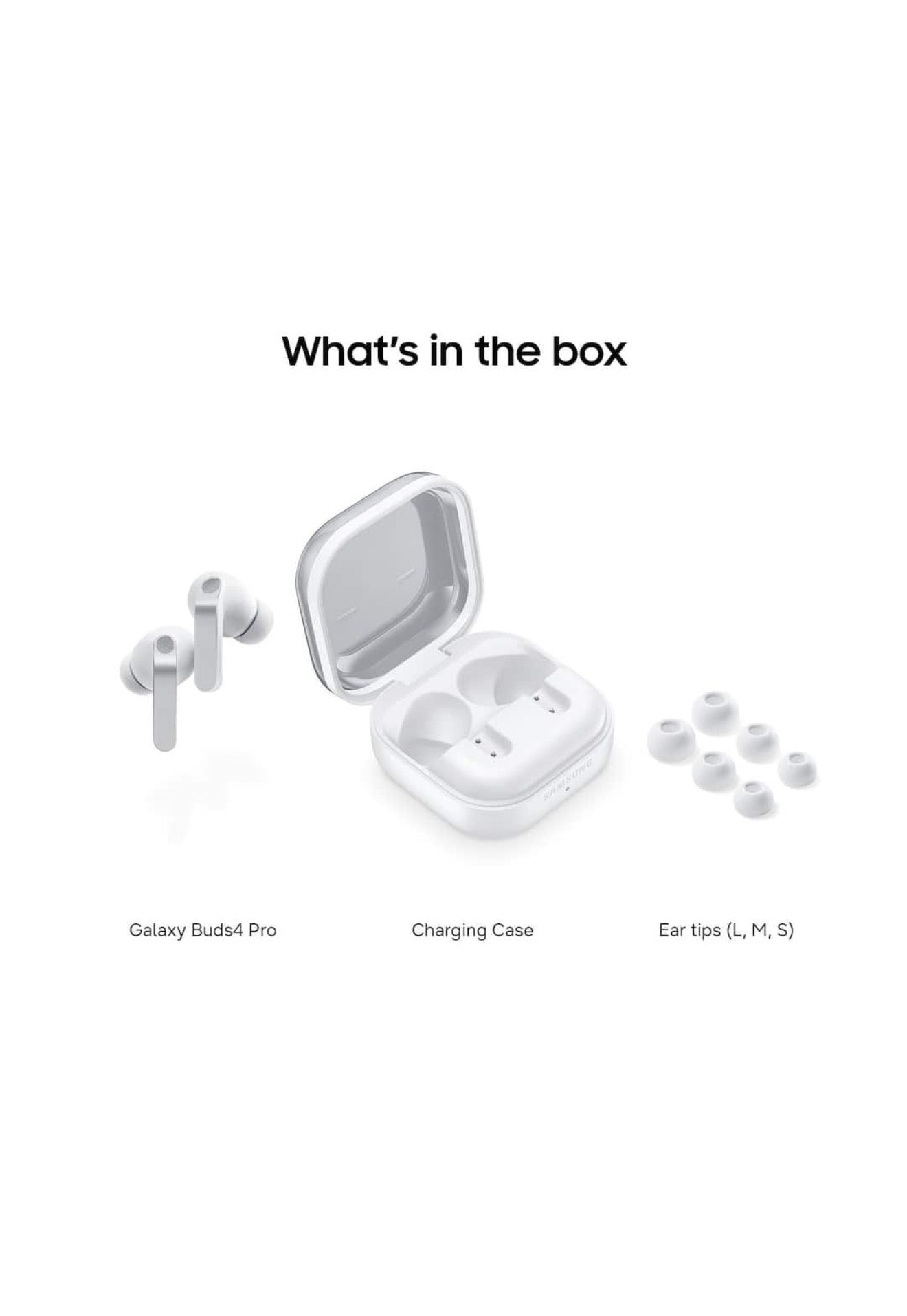 Samsung - Galaxy Buds4 Pro Wireless Earbud Headphones